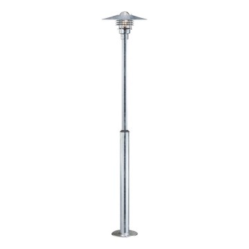 Nordlux - Външна лампа VEJERS 1xE27/60W/230V IP54 сребриста