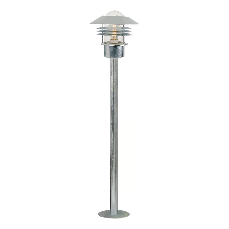 Nordlux - Външна лампа VEJERS 1xE27/60W/230V IP54 сребриста
