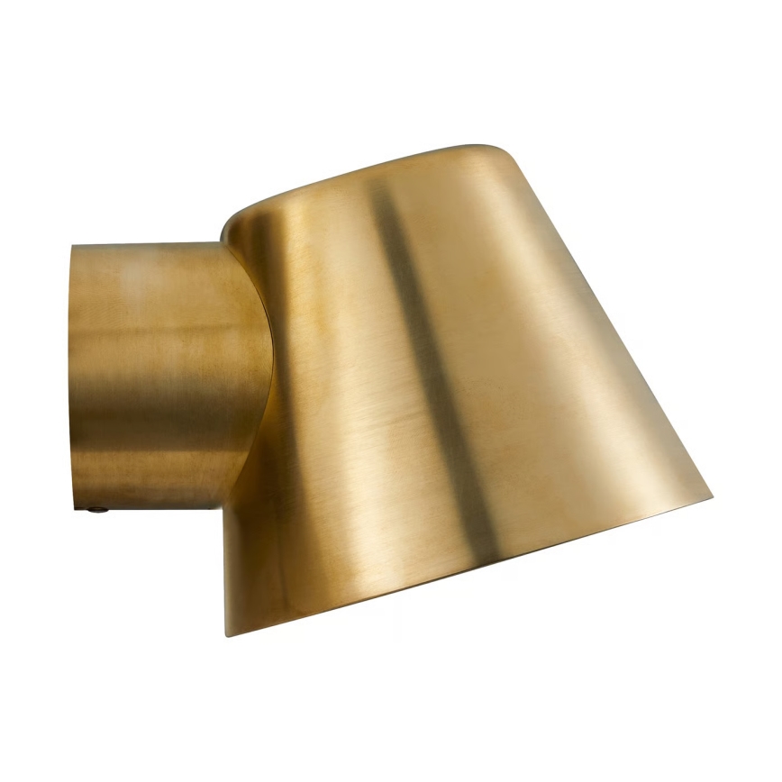 Nordlux - Външно стенно осветително тяло ALERIA 1xGU10/35W/230V IP44 месинг