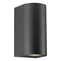 Nordlux - Външно стенно осветително тяло CANTO 2xGU10/28W/230V IP44 черно