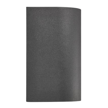 Nordlux - Външно стенно осветително тяло CANTO 2xGU10/28W/230V IP44 черно