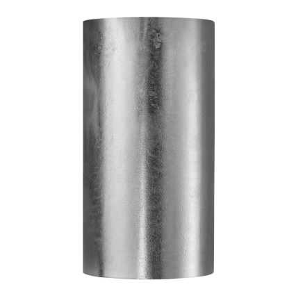 Nordlux - Външно стенно осветително тяло CANTO 2xGU10/28W/230V IP44 сребристо