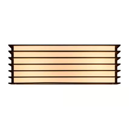 Nordlux - Външно стенно осветително тяло FLUCTUS 2xE27/15W/230V IP44