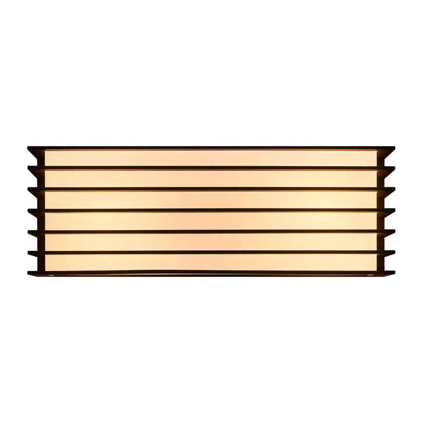 Nordlux - Външно стенно осветително тяло FLUCTUS 2xE27/15W/230V IP44