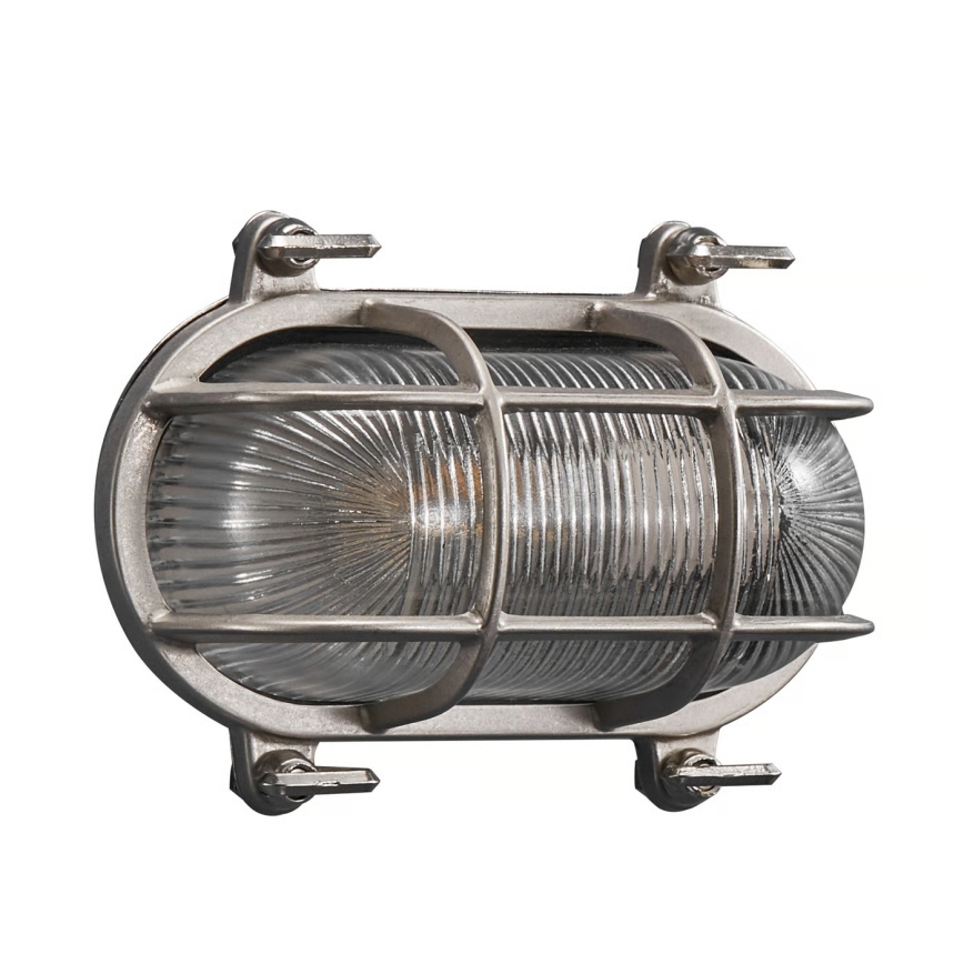 Nordlux - Външно стенно осветително тяло HELFORD 1xE27/12,5W/230V IP64 сиво