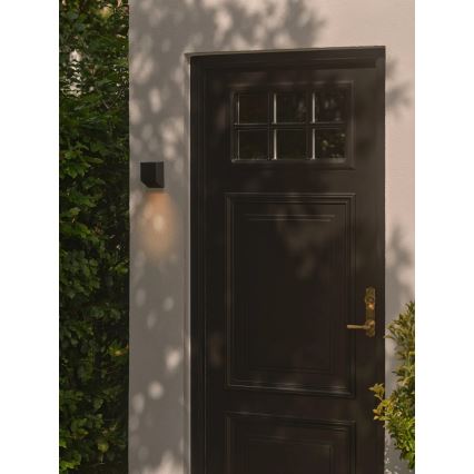 Nordlux - Външно стенно осветително тяло NIKO 1xGU10/25W/230V IP54 черно