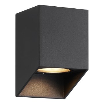 Nordlux - Външно стенно осветително тяло NIKO 1xGU10/25W/230V IP54 черно