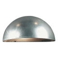 Nordlux - Външно стенно осветително тяло SCORPIUS 1xE27/60W/230V IP33 сребристо
