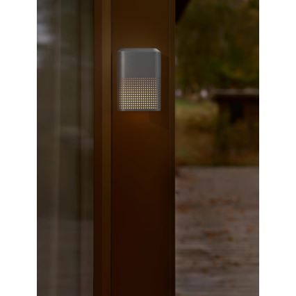 Nordlux - Външно стенно осветително тяло SIDARA 1xE27/15W/230V IP54 антрацит