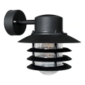 Nordlux - Външно стенно осветително тяло VEJERS 1xE27/60W/230V IP54 черно