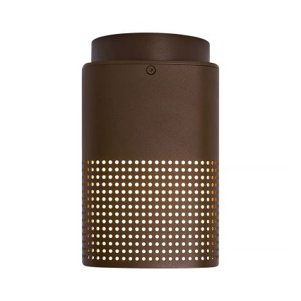 Nordlux - Външно таванно осветително тяло SIDARA 1xE27/15W/230V IP54 кафяво