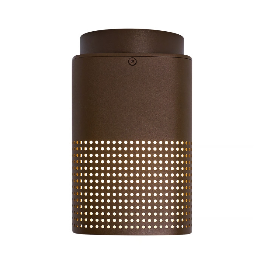 Nordlux - Външно таванно осветително тяло SIDARA 1xE27/15W/230V IP54 кафяво