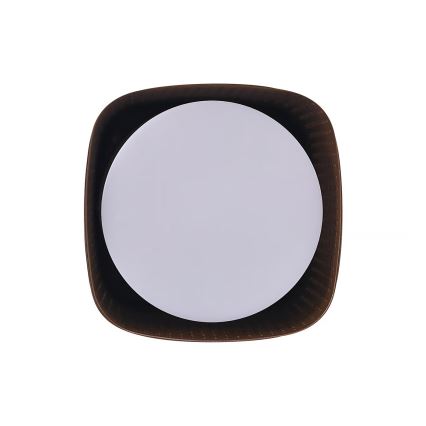 Nordlux - Външно таванно осветително тяло SIDARA 1xE27/15W/230V IP54 кафяво