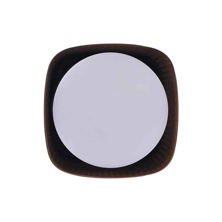 Nordlux - Външно таванно осветително тяло SIDARA 1xE27/15W/230V IP54 кафяво