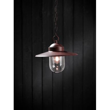 Nordlux - Външно висящо осветително тяло LUXEMBOURG 1xE27/60W/230V IP33