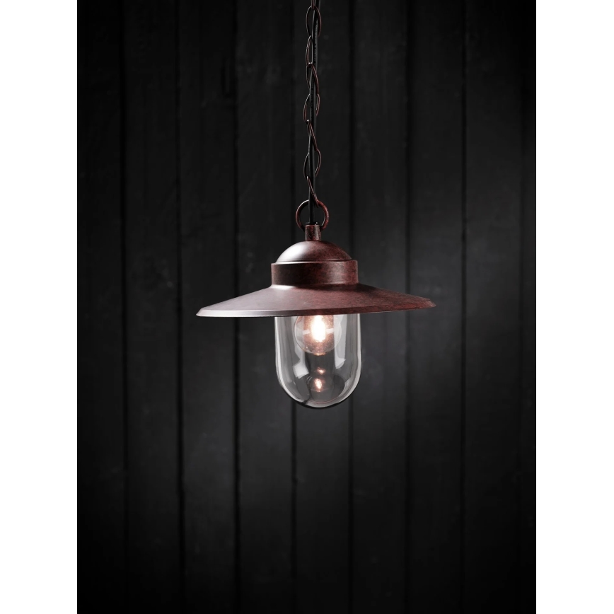 Nordlux - Външно висящо осветително тяло LUXEMBOURG 1xE27/60W/230V IP33