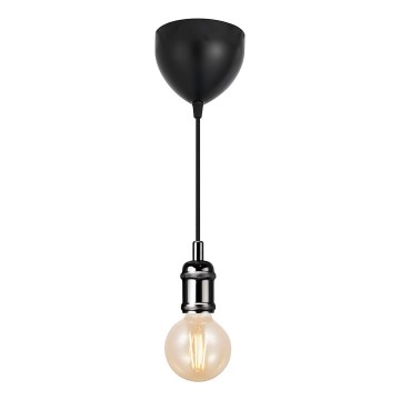 Nordlux - Захранващ кабел AVRA 1xE27/60W/230V черен