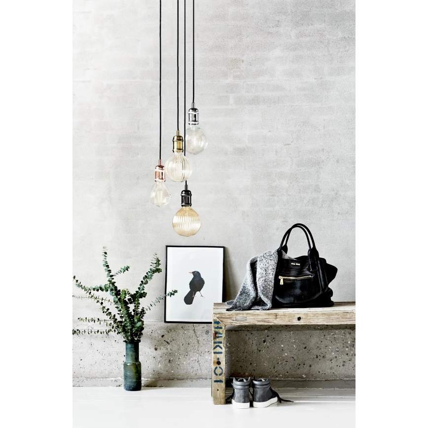 Nordlux - Захранващ кабел AVRA 1xE27/60W/230V месинг