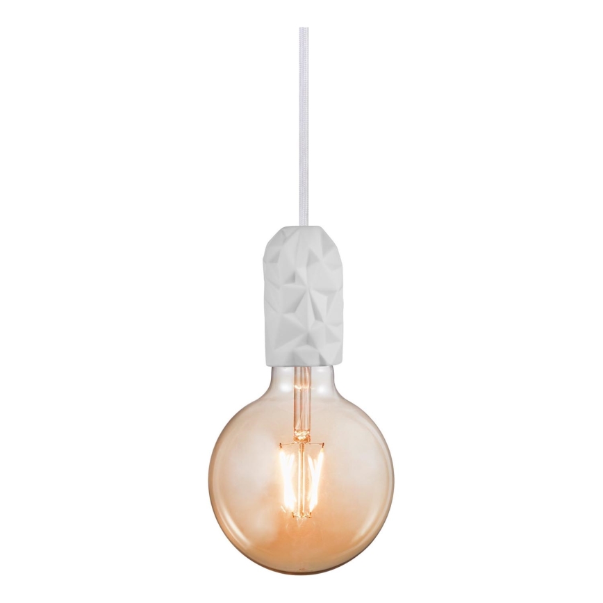 Nordlux - Захранващ кабел HANG 1xE27/40W/230V бял