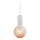 Nordlux - Захранващ кабел HANG 1xE27/40W/230V бял