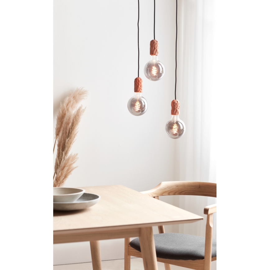 Nordlux - Захранващ кабел HANG 1xE27/40W/230V меден/черен
