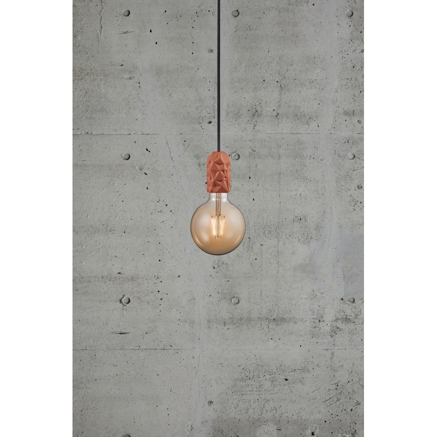 Nordlux - Захранващ кабел HANG 1xE27/40W/230V меден/черен