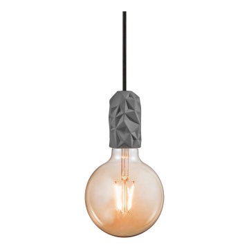 Nordlux - Захранващ кабел HANG 1xE27/40W/230V сив/черен