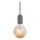 Nordlux - Захранващ кабел HANG 1xE27/40W/230V сив/черен