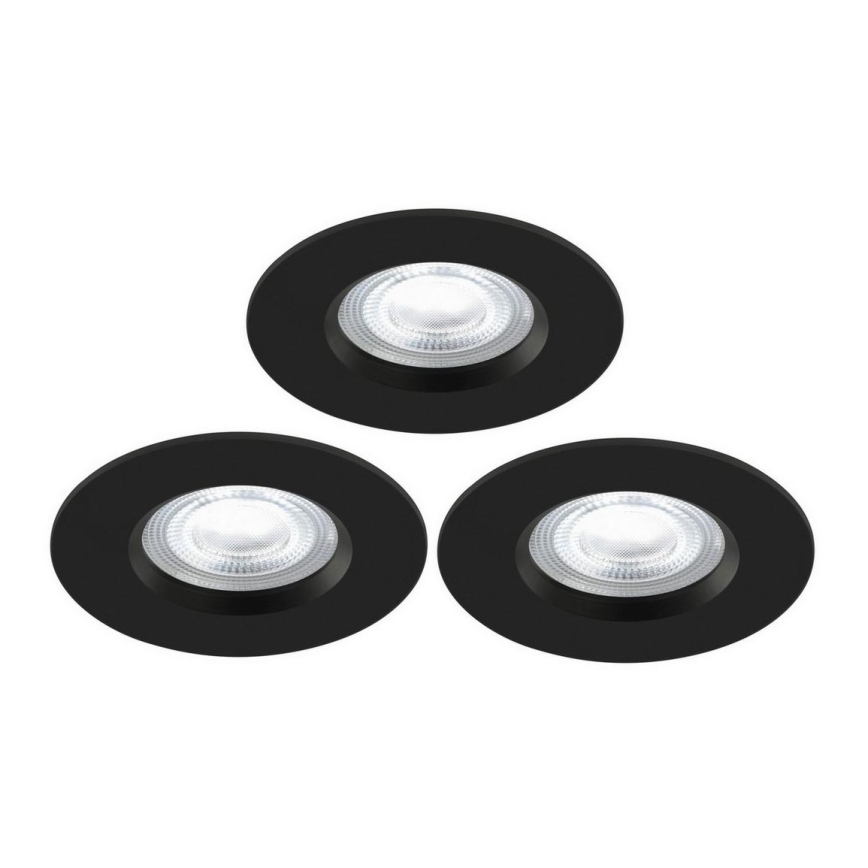 Nordlux - К-кт 3x LED RGB Димируема лампа за окачен таван на баня DON SMART LED/4,7W/230V 2200-6500K IP65