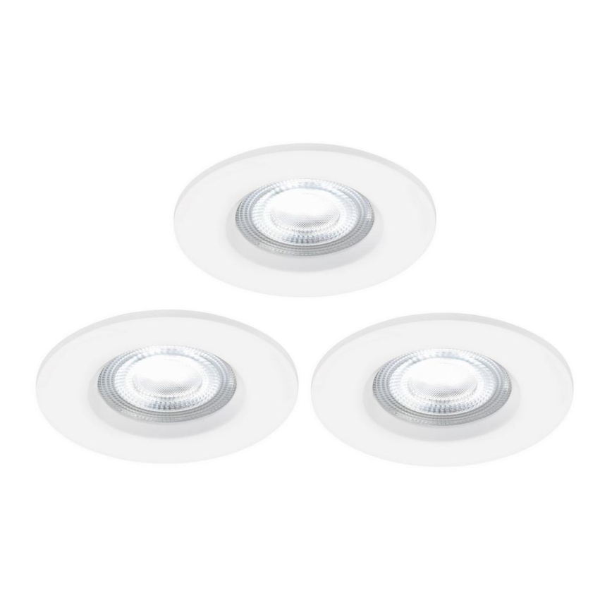 Nordlux - К-кт 3x LED RGB Димируема лампа за окачен таван на баня DON SMART LED/4,7W/230V 2200-6500K IP65