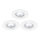 Nordlux - К-кт 3x LED RGB Димируема лампа за окачен таван на баня DON SMART LED/4,7W/230V 2200-6500K IP65