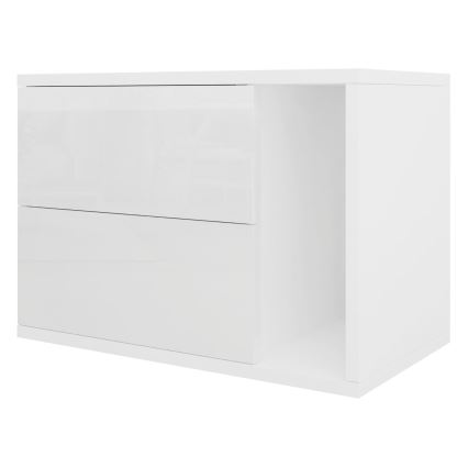 Нощно шкафче BECE 40x57 см бял