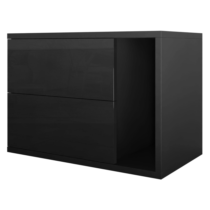 Нощно шкафче BECE 40x57 см черен