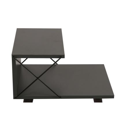 Нощно шкафче CROSS 55x50 cм антрацит