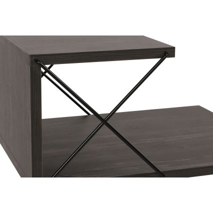 Нощно шкафче CROSS 55x50 cм кафяво