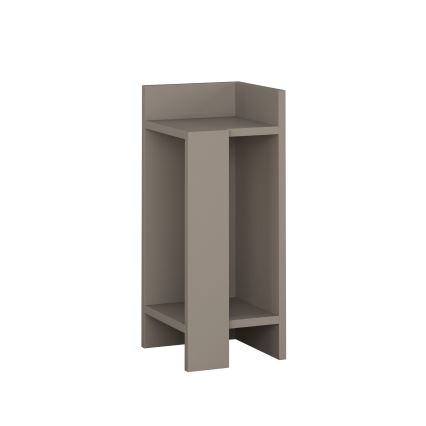 Нощно шкафче ELOS 60x25 cм сиво