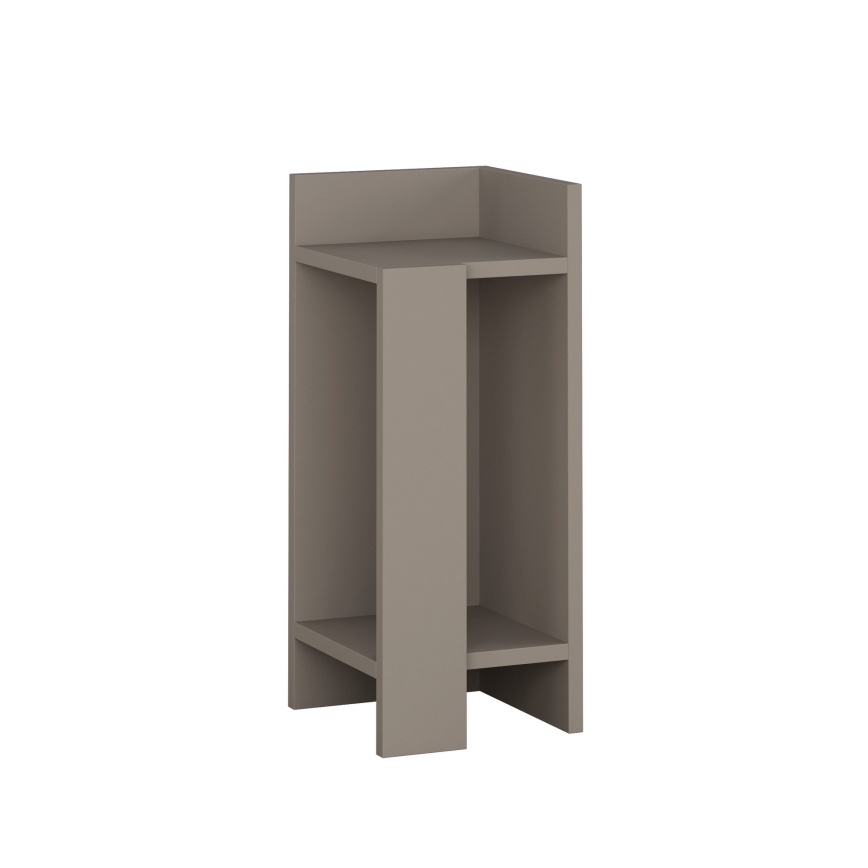 Нощно шкафче ELOS 60x25 cм сиво
