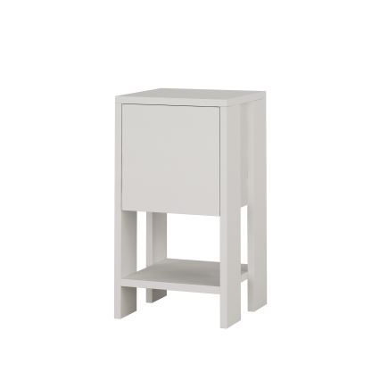 Нощно шкафче EMA 55x30 cм бяло