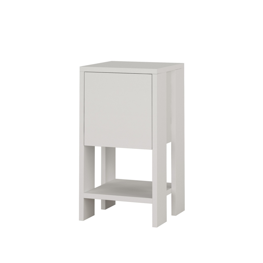 Нощно шкафче EMA 55x30 cм бяло