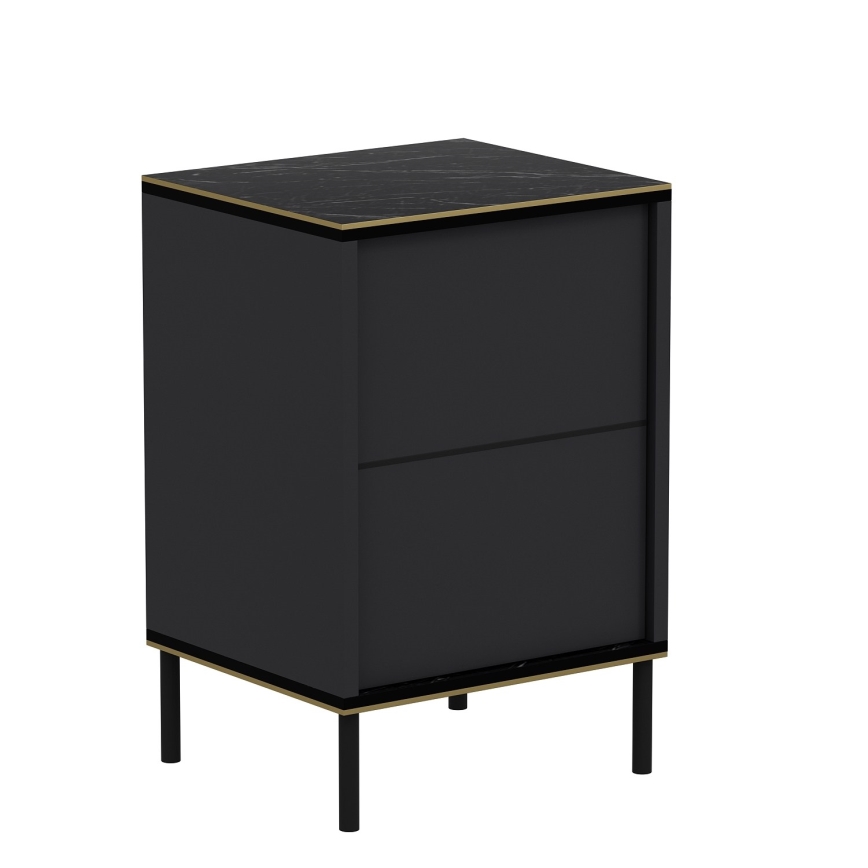 Нощно шкафче IMAJ 60x40 см антрацит
