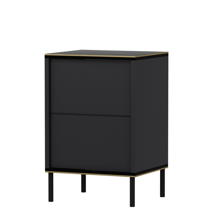 Нощно шкафче IMAJ 60x40 см антрацит