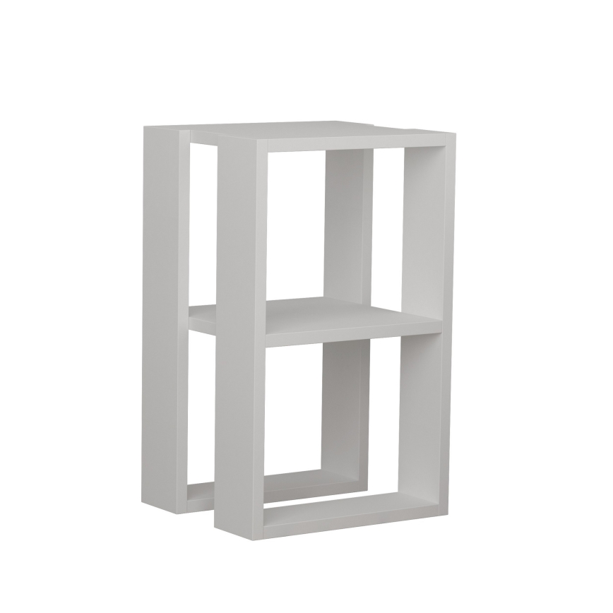Нощно шкафче LONIE 55x30 см бяло