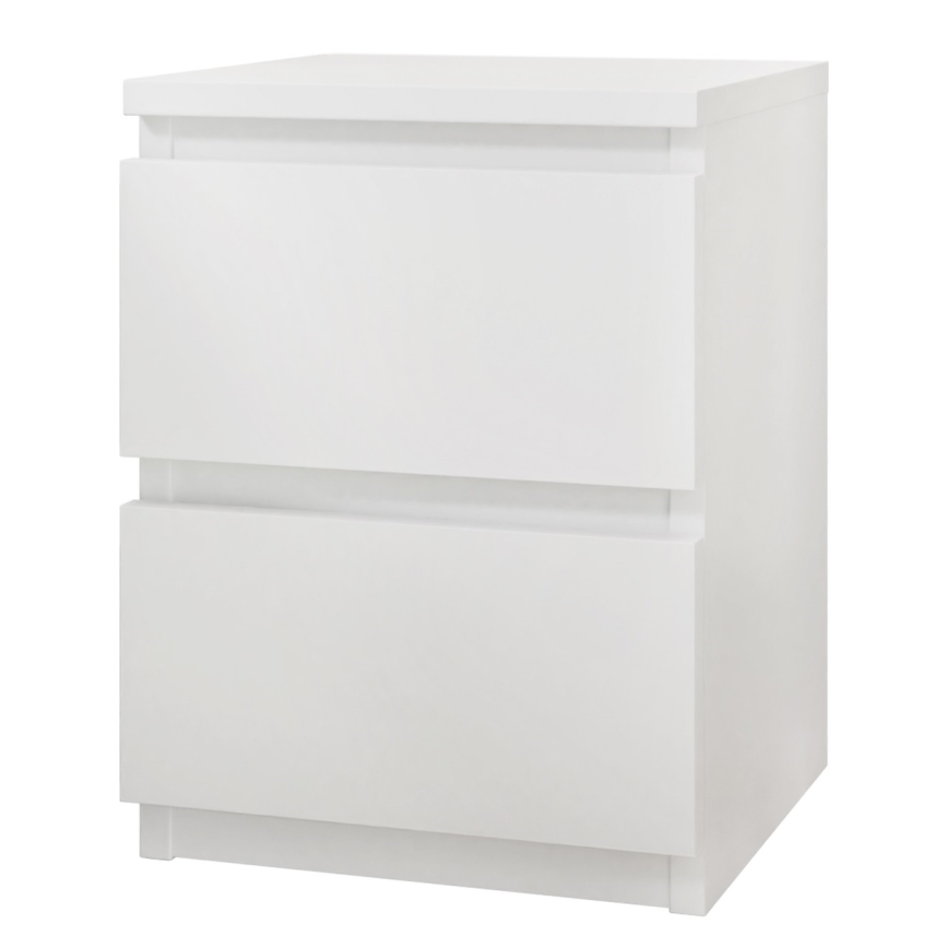 Нощно шкафче MALWA 40x40 см матово бял