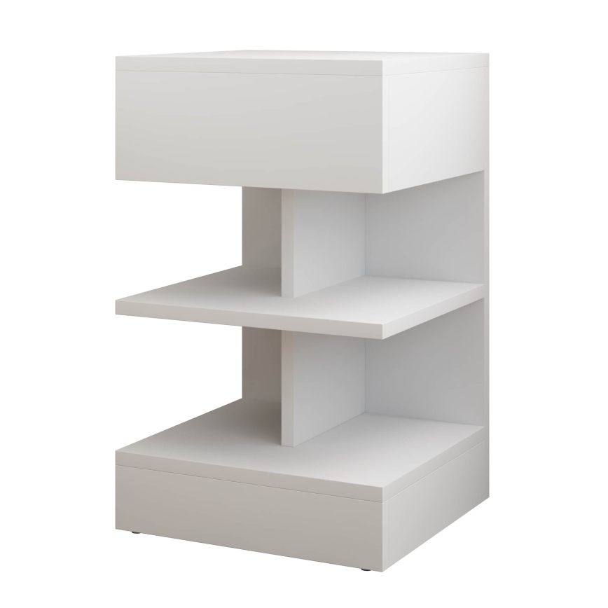 Нощно шкафче OBENITA 65x39 см бял