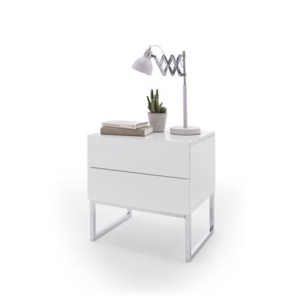Нощно шкафче ROCKY бяло