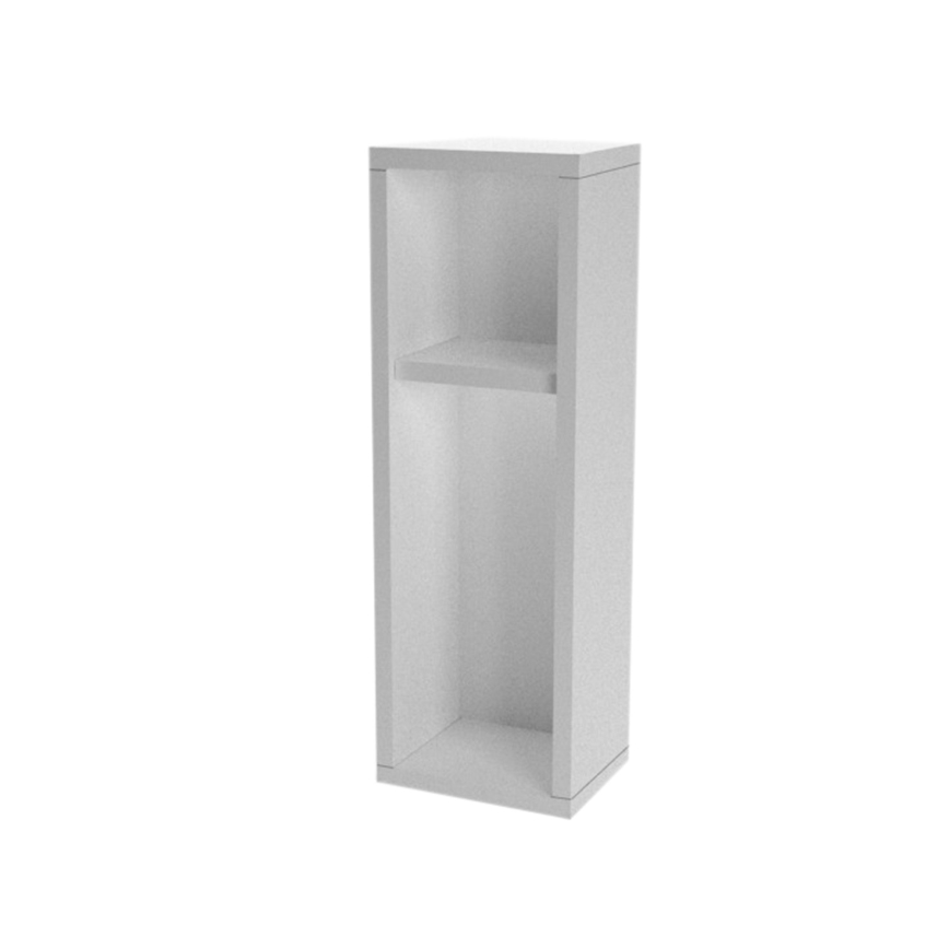 Нощно шкафче TURRA 65x20 cм бяло