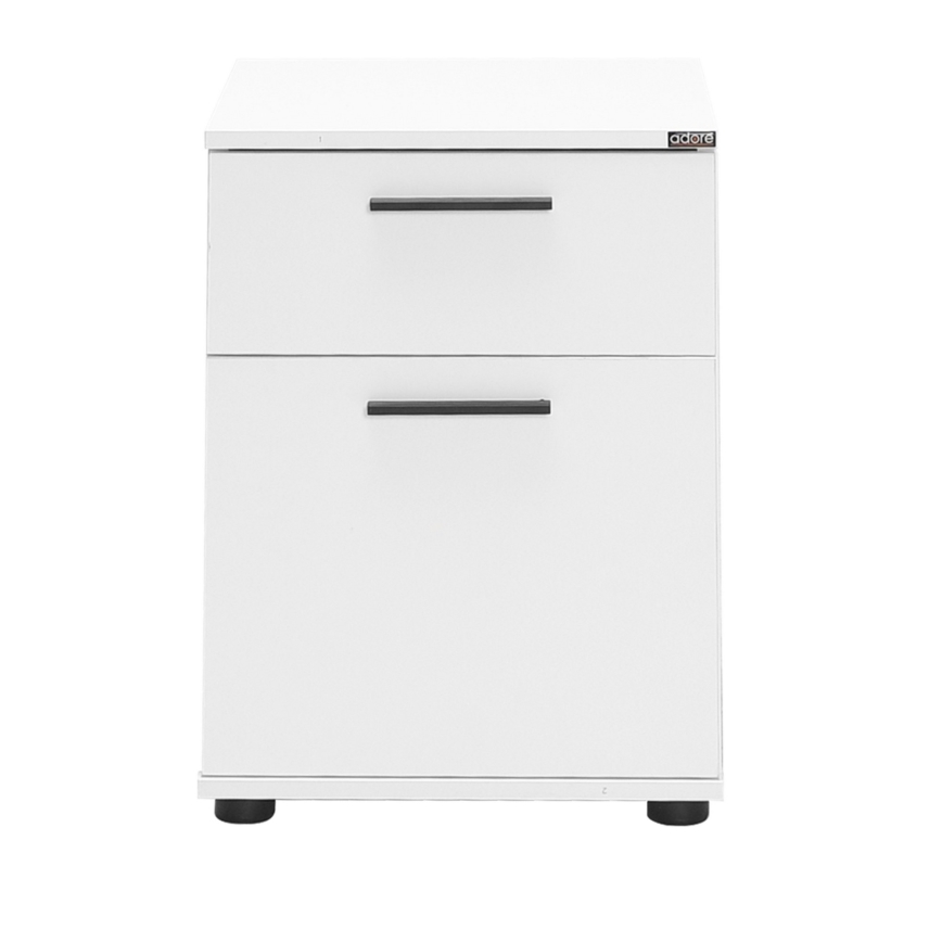 Нощно шкафче 57x40 см бял