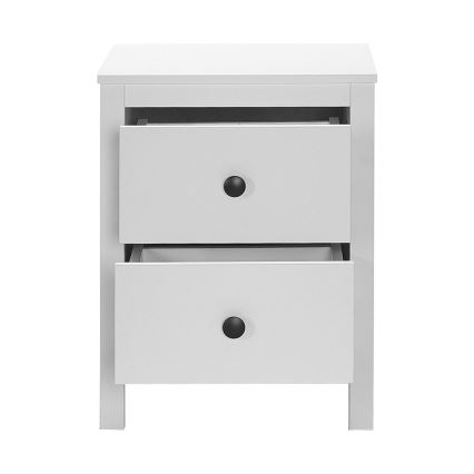 Нощно шкафче 61x46 см бял