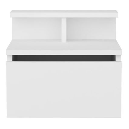 Нощно шкафче ALICE 39,8x35 см бял