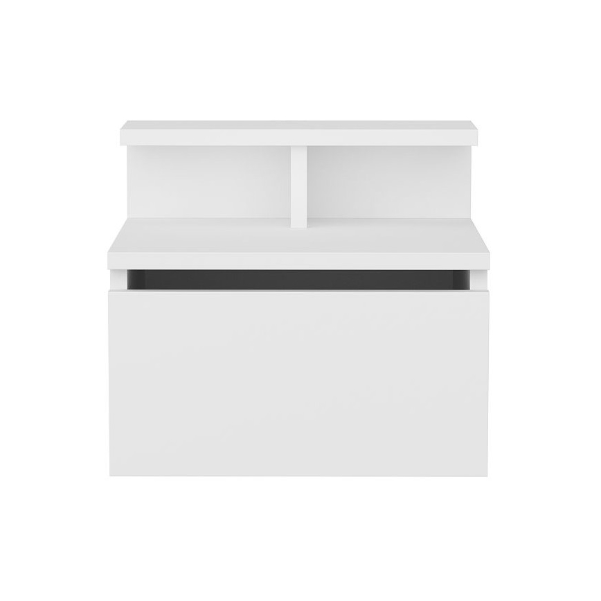 Нощно шкафче ALICE 39,8x35 см бял